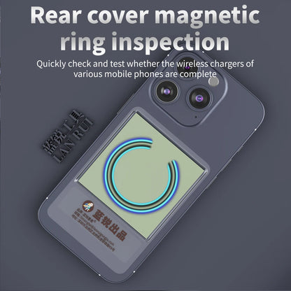 LANRUI P1 Wireless Charging Detection Sheet for Mobile Phone Repair Back Cover Wireless Charging Magnetic Ring Detection Tool