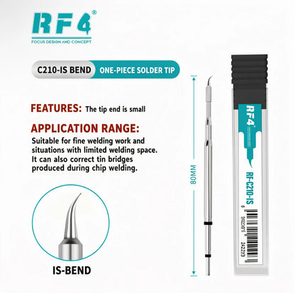 RF4 RF-C210 I/IS/K Soldering Iron Tips