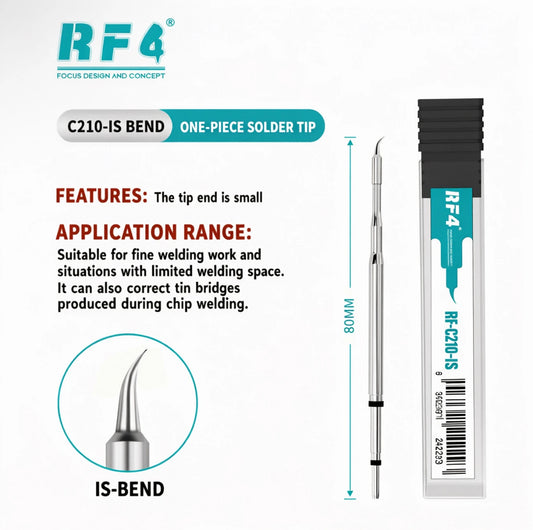 Puntas para cautín RF4 RF-C210 I/IS/K