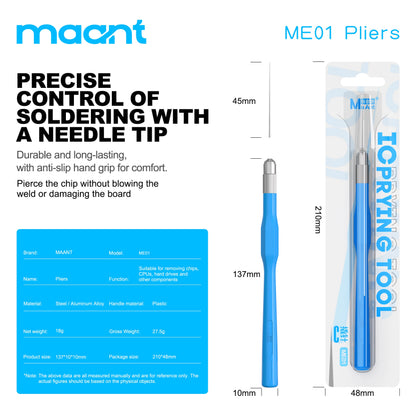 MAANT ME01 Nonmagnetic IC Prying Needle