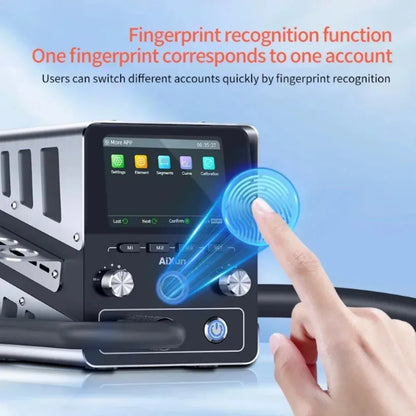 Aixun H314 Intelligent Hot Air Gun Soldering Station 1400W Digital High Power BGA Rework Heating Station With Nozzle