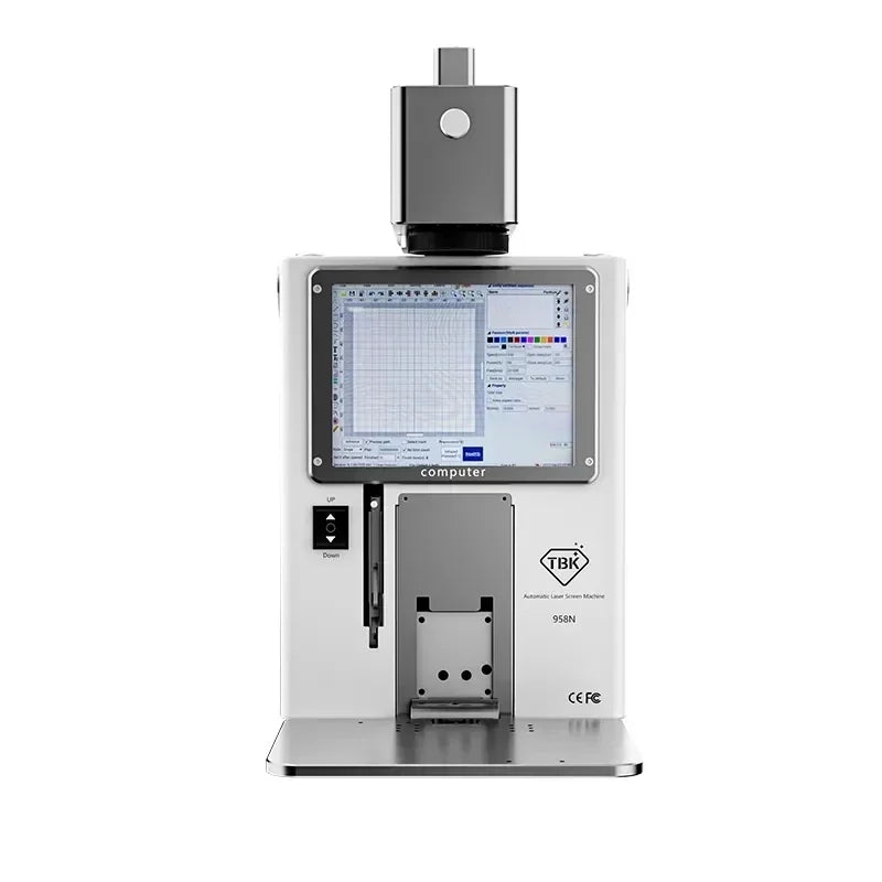 TBK 958N 20W Automatic Laser Machine for Phone Back Glass Separation & Engraving