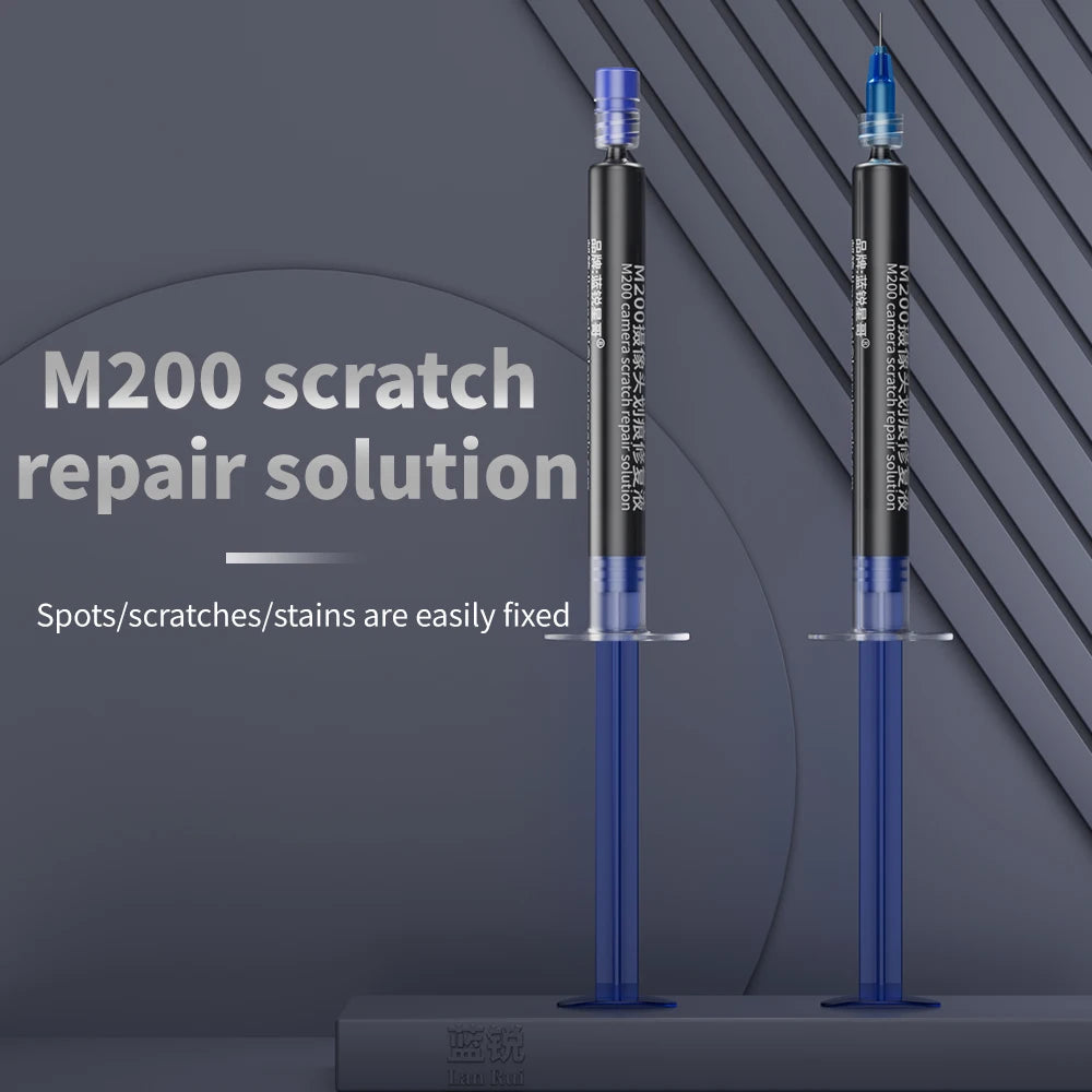 LANRUI M200 3ML Scratch Repair Liquid for Mobile Phone Repair Camera Spots Scratches Stains Corruption Repair Liquid Tool