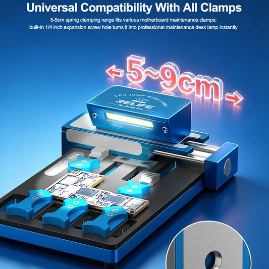 RELIFE RL-014G Pro Chip Fly Wire Light Set, Suitable for Precision Fly Wire Repair Tools of Various Chip Motherboards
