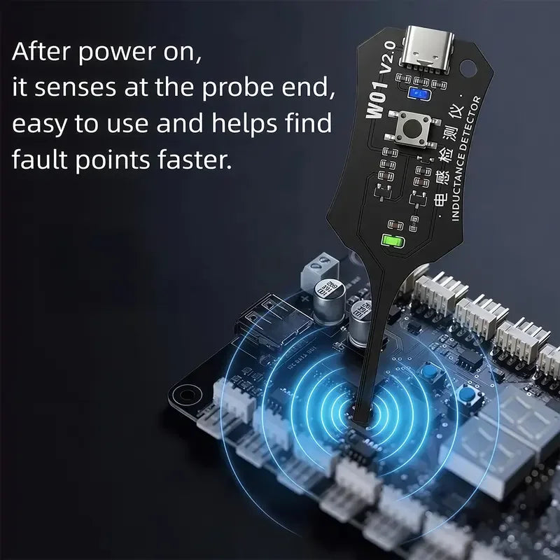 OSS W01 V2.0 Inductance and Coil Tester for Phone Motherboards