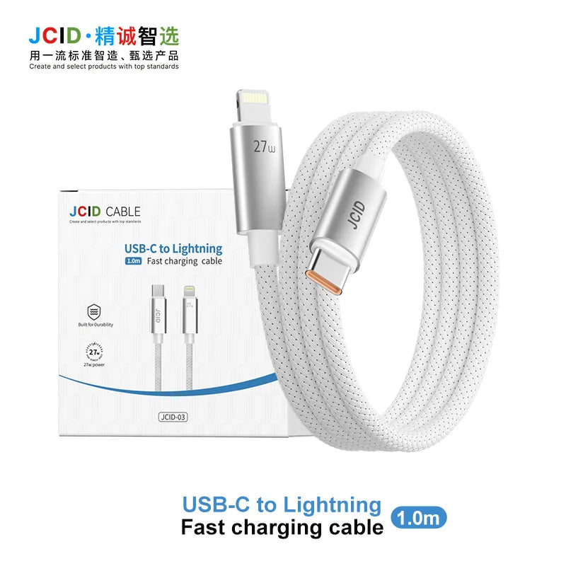 JCID GaN Charger Multi-Power 30/45/67W PD Adapter with Data Cable for Smartphone Tablet Home And Repair Shop Use