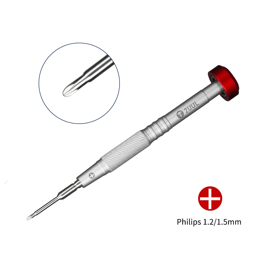 2UUL Precise Screwdriver Repair Bolt Driver For IPHONE Android Mobile Phone Clocks Watches LCD Screen Dismantling Tool