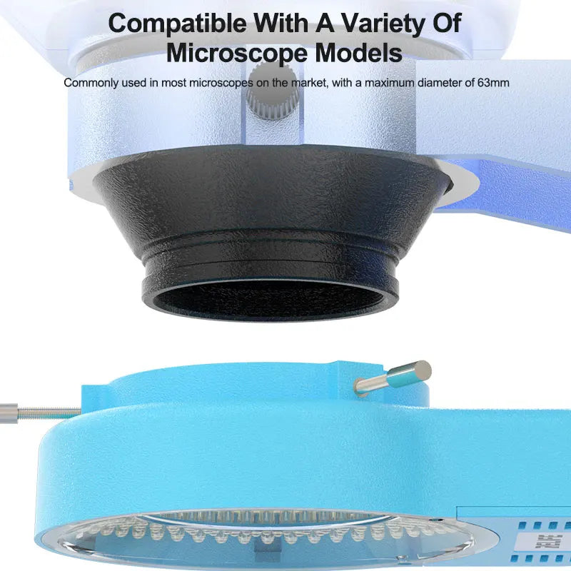 RELIFE RL-033M Microscope Light Source with 144 Lamp Beads Strong Focusing, Adjustable Brightness , Convenient USB Interface