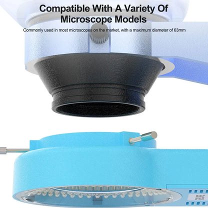 RELIFE RL-033M Microscope Light Source with 144 Lamp Beads Strong Focusing, Adjustable Brightness , Convenient USB Interface