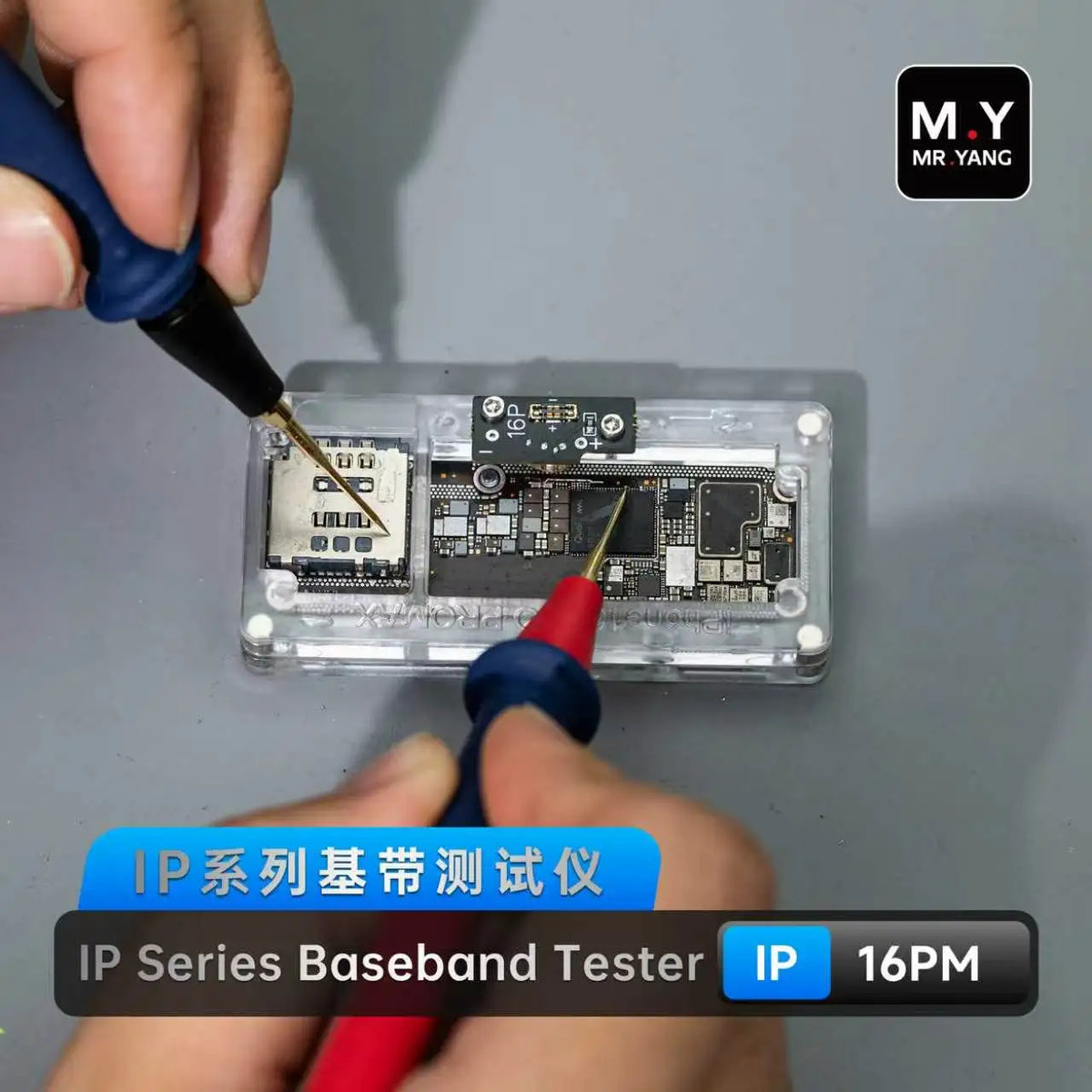 YCS Mr. Yang Baseband Tester, Suitable for IP12 13 14 15 16 17PM Series Mobile Phone Maintenance Motherboard Fault Detection Too