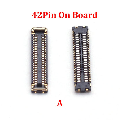 5Pcs For IPad 7 8 9 Pro 10.2 7th 8th 9th A2270 A2602 A2197 A2198 42 54 Pin Touch LCD Display Screen FPC Connector Plug Board