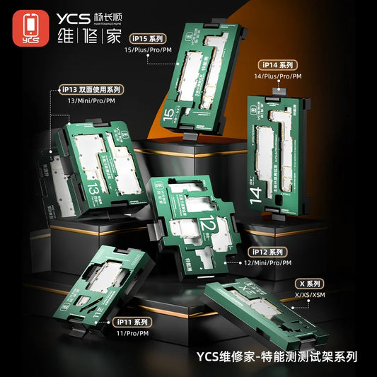 Placa de pruebas en capas para placa base principal YCS para iPhone X 11 12 13 14 15 16 17 Pro Max Plus, nivel intermedio, función de radiofrecuencia, iSocket