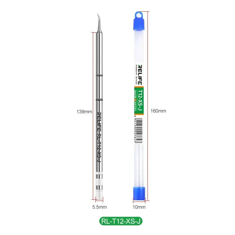 RELIFE T12 Series Soldering Iron Tips Universal Welding Head For Most T12 Soldering Station Handle