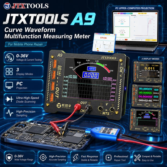 JTX A9 Waveform Voltage & Current Meter