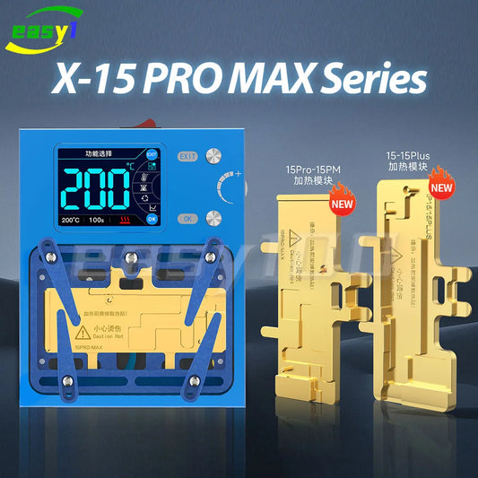 Estación de desoldado AiXun IHeater Pro para reparación de placas base de iPhone X-15 Pro MAX, estación de calor para separación y soldadura del marco intermedio
