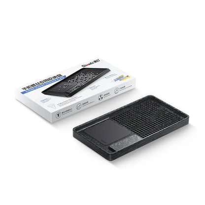 Bandeja de almacenamiento vertical para tornillos Qianli, magnética de dureza suave y firme, organizador de alta eficiencia para tornillos de teléfono