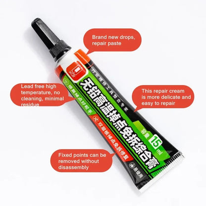 YCS Lead-free Drop Free Comprehensive Paste for Cellphone Welding Repair Free Disassembly Less Residue No Cleaning Repair Flux