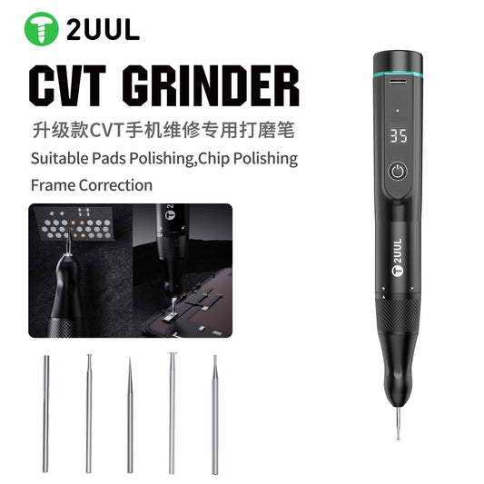 2UUL Lápiz pulidor de muela CVT para reparación de teléfonos móviles, placas base y chips, pulidor de pads, herramienta de corrección de pulido