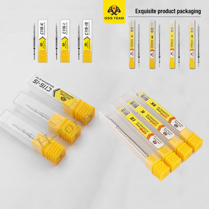 OSS C115 C210 T245 Tips Universal C245 C210 C115 Soldering Iron Tip Compatible SUGUN Maant GVM OSS Soldering Station Handle