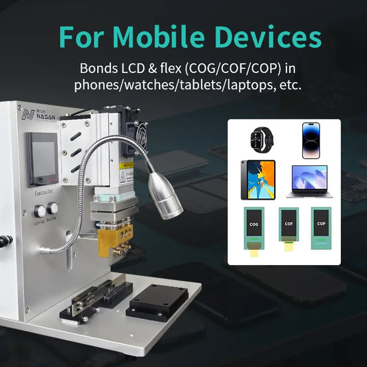 Máquina de unión de cables flexibles LCD Mini NASAN NA-BD01