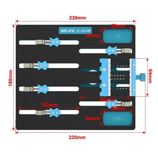 Accesorio de reparación de placas base RELIFE RL-605 Pro