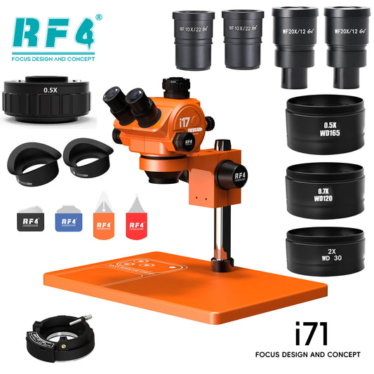 Opciones de microscopio RF4 i17 Orange Vision 7-50X