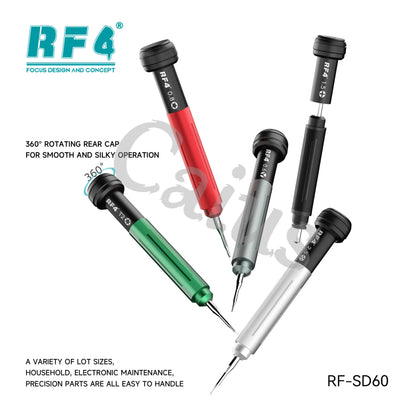 Destornillador y bolígrafo rompedor de vidrio trasero RF4 RF-SD60