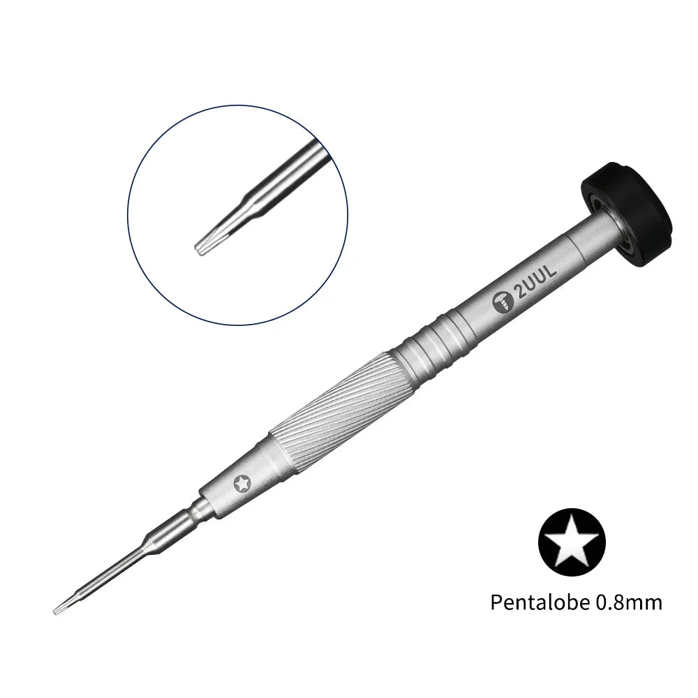 2UUL Precise Screwdriver Repair Bolt Driver For IPHONE Android Mobile Phone Clocks Watches LCD Screen Dismantling Tool