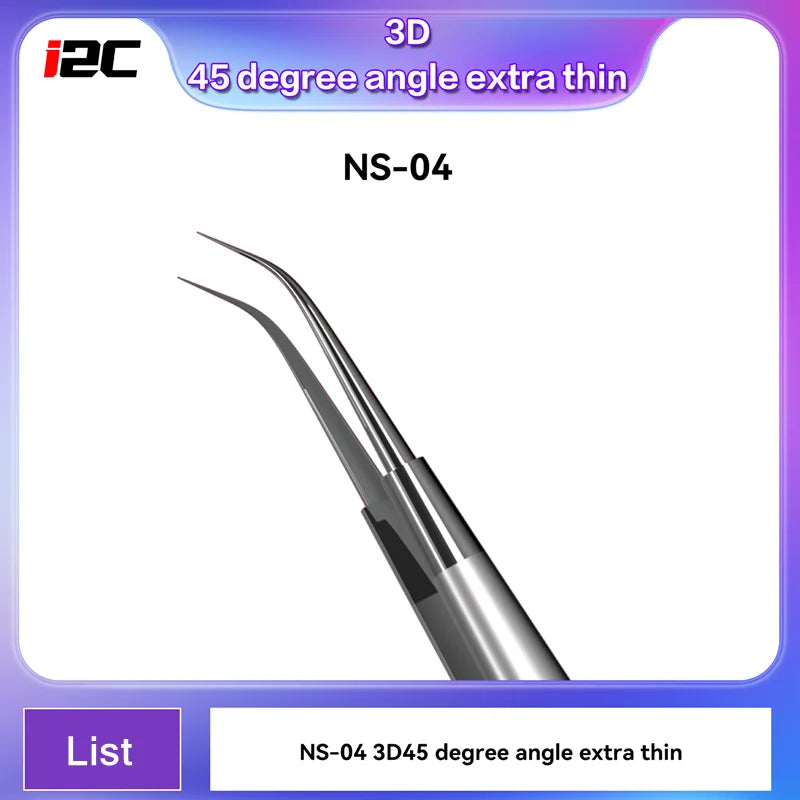 i2C NS-Series 3D Alloy Precision Tweezers