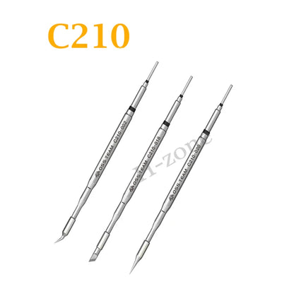 OSS C115 C210 T245 Tips Universal C245 C210 C115 Soldering Iron Tip Compatible SUGUN Maant GVM OSS Soldering Station Handle