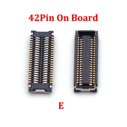 5Pcs For IPad 7 8 9 Pro 10.2 7th 8th 9th A2270 A2602 A2197 A2198 42 54 Pin Touch LCD Display Screen FPC Connector Plug Board
