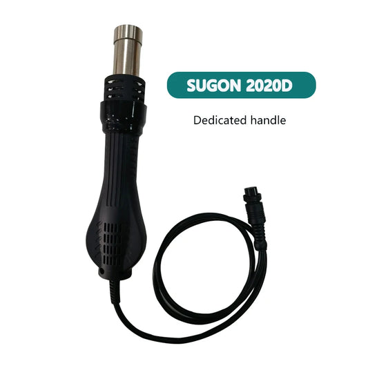 SUGON–Accesorios de mango para pistola de aire comprimido Souon 2020d, mango exclusivo para estación de soldadura con aire caliente