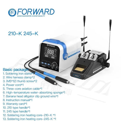 Opciones de la estación de soldadura doble FORWARD FW-SI01