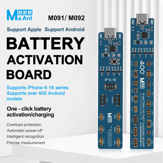 Placa de activación de batería MaAnt para iPhone/Android
