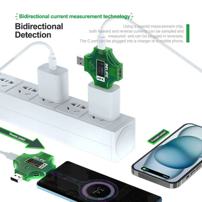 RELIFE XA1 Multifunctional Tester Bidirectional Current Detection Protocol Automatic Identification Fast Charge Detection