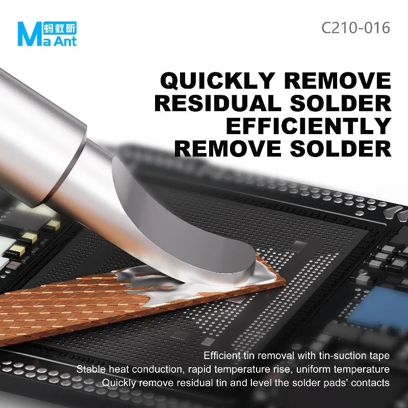 MaAnt C210-016 Curved Soldering Iron Tip