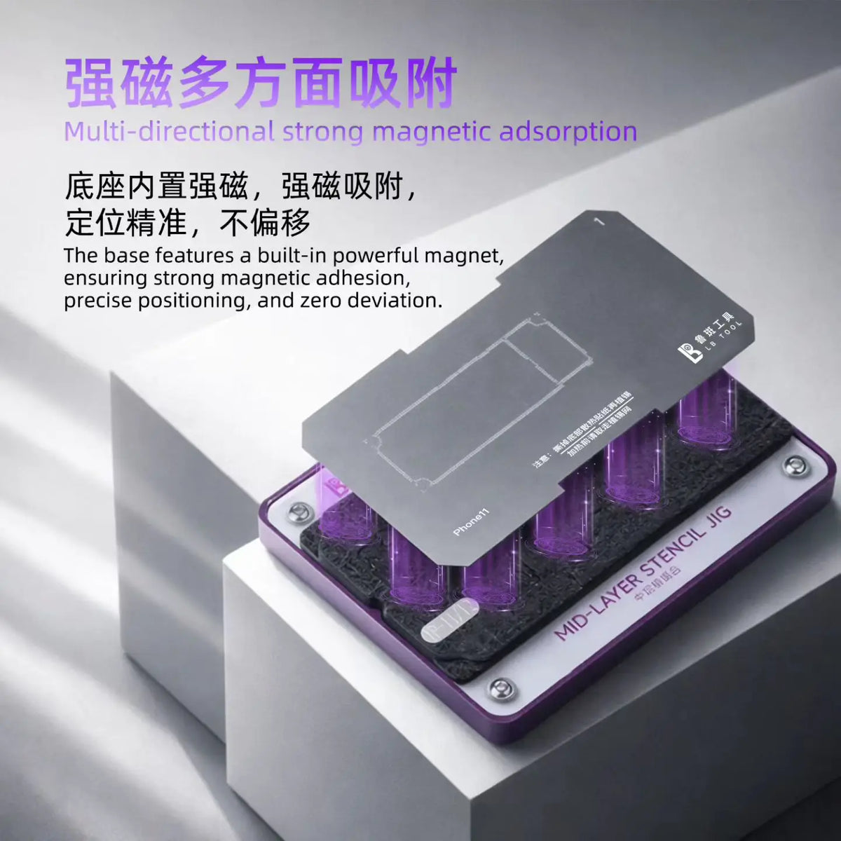 LUBAN iPhone 11-17 Middle Layer Reballing Kit