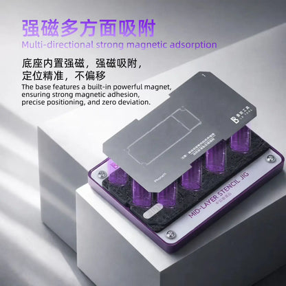 LUBAN iPhone 11-17 Middle Layer Reballing Kit