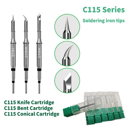 C115 Replacement Soldering Iron Tips - K/I/IS Profiles