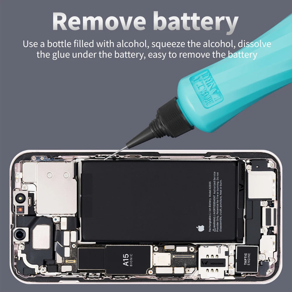 LANRUI M110 Alcohol Bottle Anti-static 60 /100ML Solvent Bottle Paints Water Flux Container Mobile Phones Battery Screen Repair