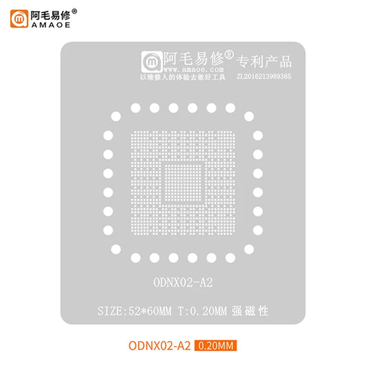 Plantilla BGA para CPU de interruptor AMAOE ODNX02-A2
