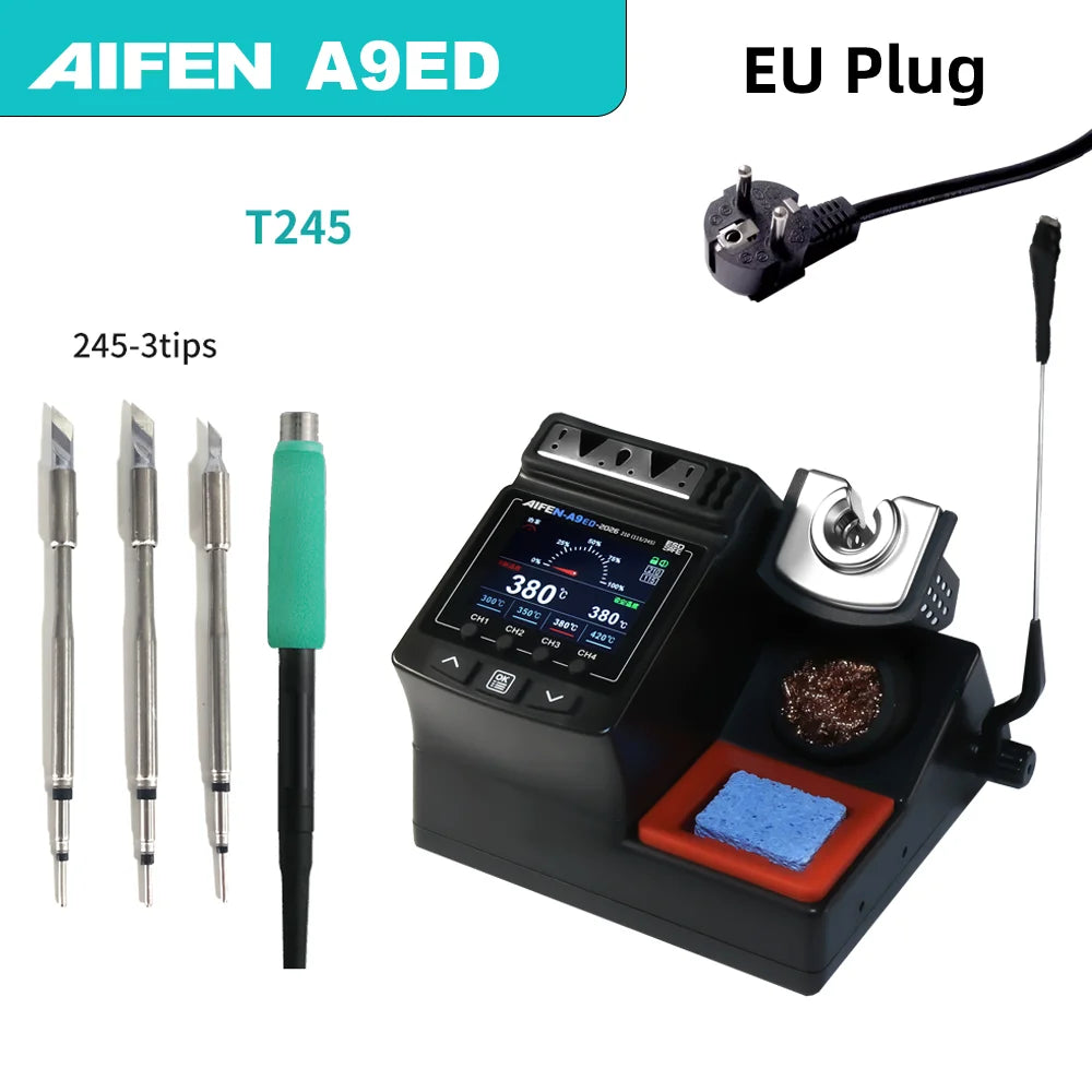 AIFEN A9ED Electronic Soldering Station C210 C245 Solder Iron Handle Welding Rework Tool for DIY And Electronics Rep