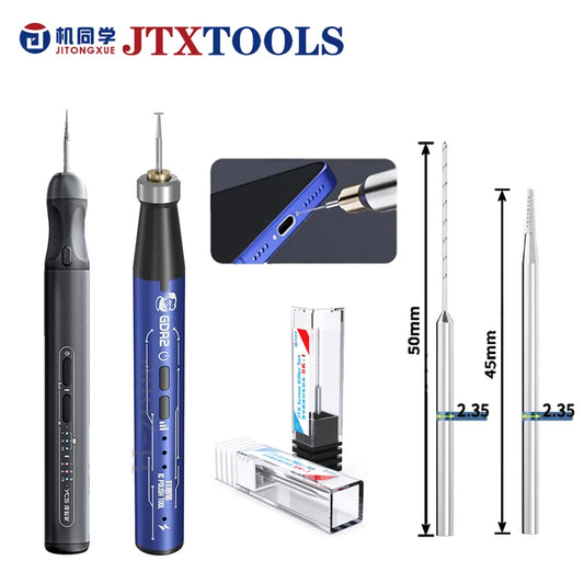 JTX SK-1 Alloy Screw Extractor Drill Bit Precision Tool for Mobile Phone PCB Motherboard Removal Repair Professional Kit