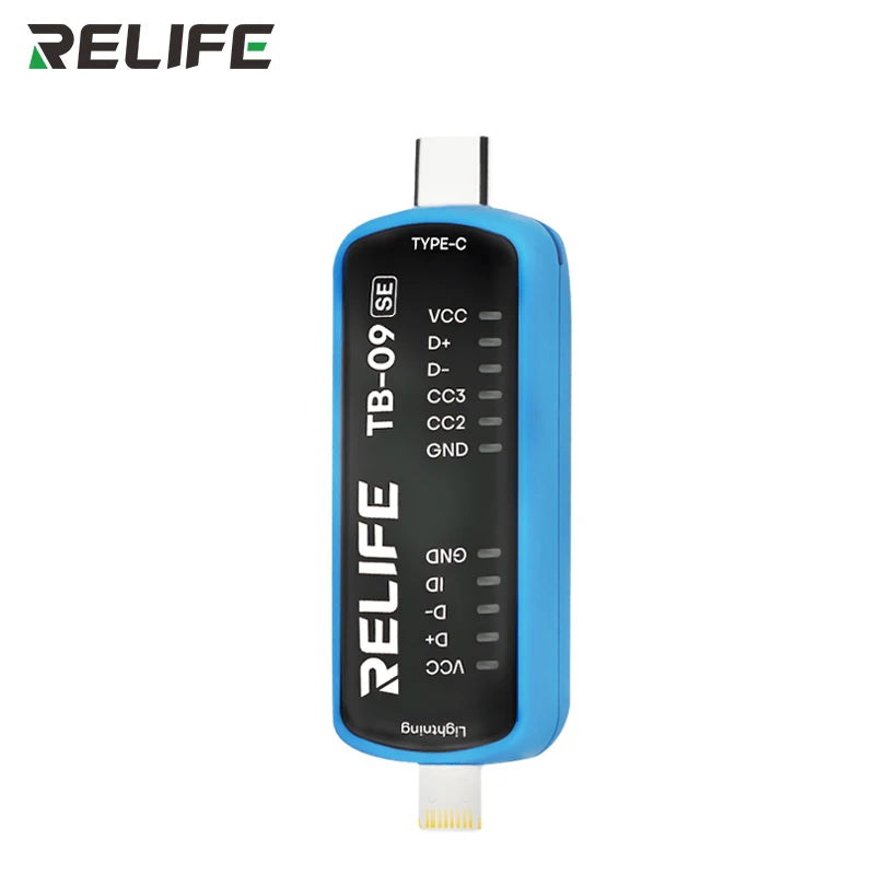 RELIFE TB-09 SE Lightning/USB-C Port Tester