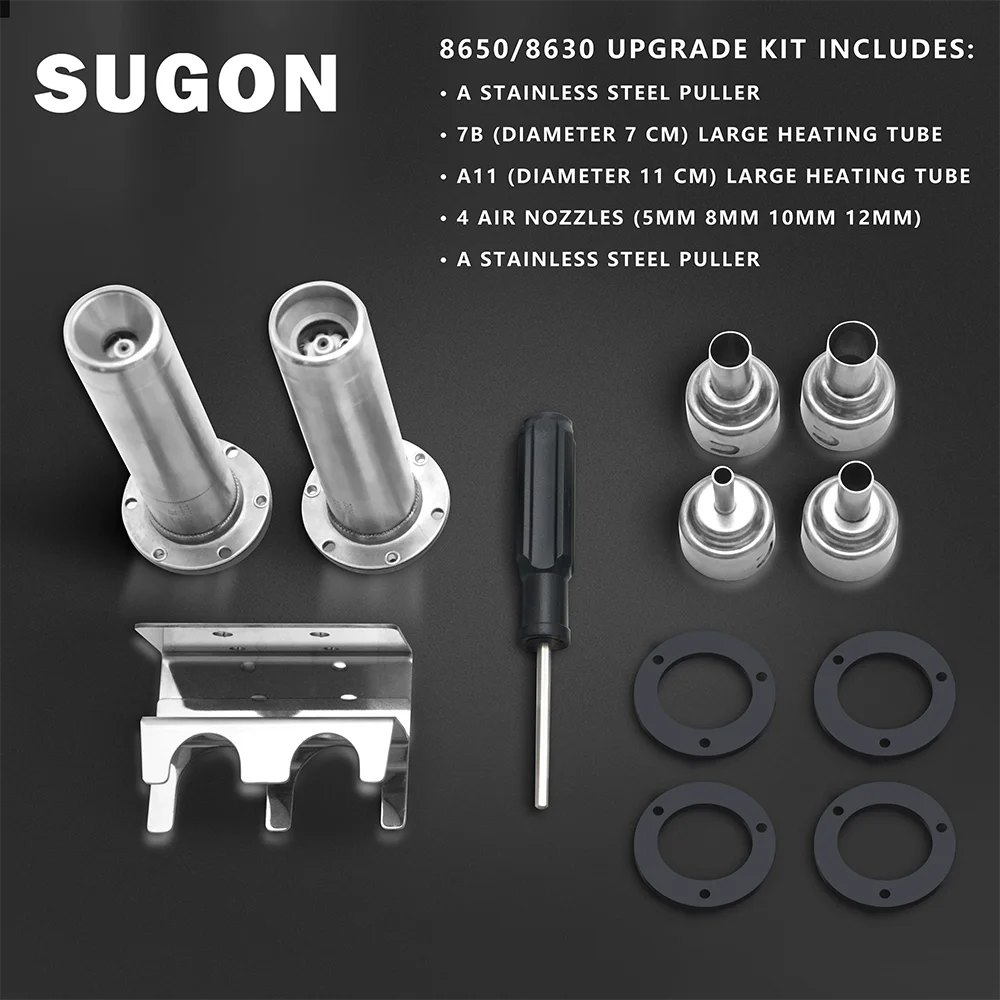 SUGON 8650  Air Rework Station  Upgrade Kit  GA Rework Station For BGA PCB Chip Repair Tool