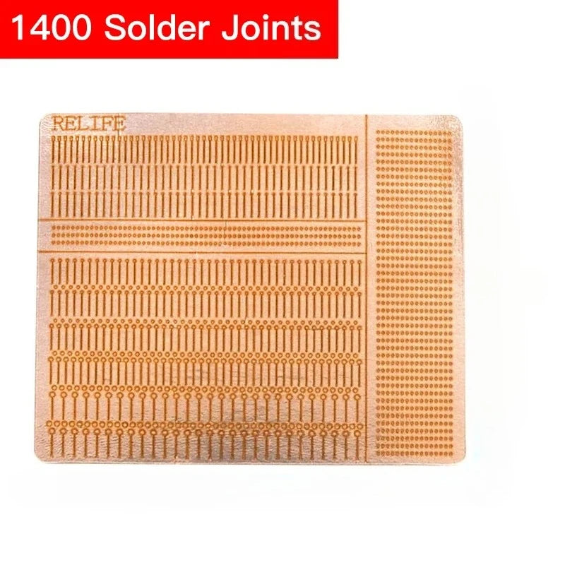 RELIFE RL-007GA Almohadilla de reparación de puntos de soldadura Pieza de soldadura de reparación rápida para teléfono Mantenimiento de cables puente Flywire