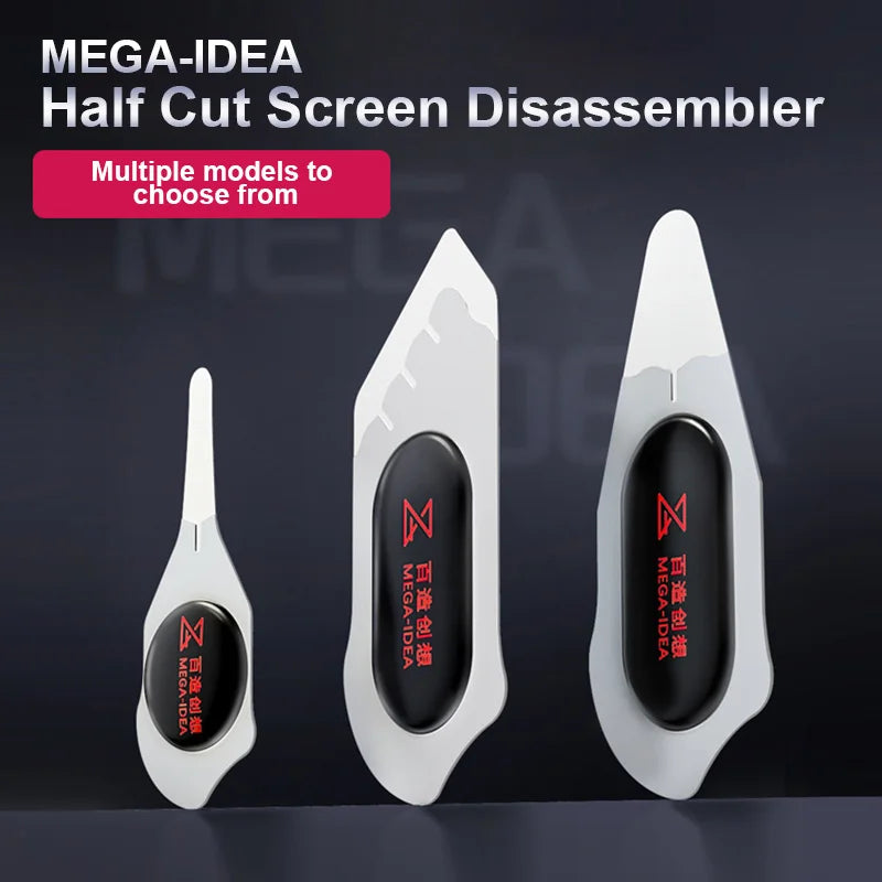 QIANLI MAGE-IDEA Ultra-thin Disassembly Tool for Mobile Phone Tablet 0.3mm LCD Screen Back Cover Opening Prying Repair Tool