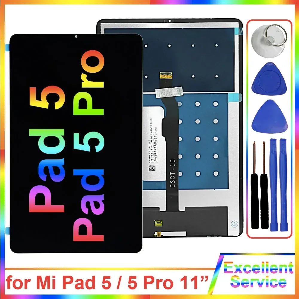 11.0'' New LCD for Xiaomi Mi Pad 5 21051182G LCD Display Touch Screen Assembly Replacement for Mi Pad 5 Mi Pad 5 Pro LCD Display