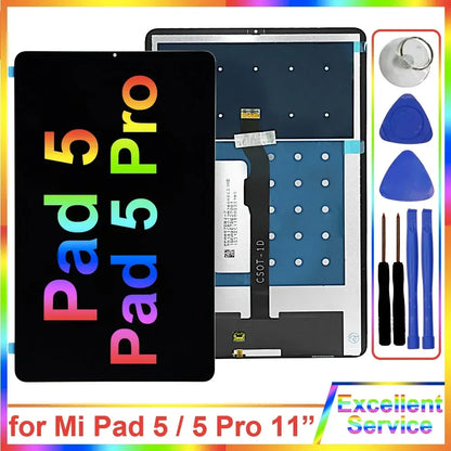 11.0'' New LCD for Xiaomi Mi Pad 5 21051182G LCD Display Touch Screen Assembly Replacement for Mi Pad 5 Mi Pad 5 Pro LCD Display