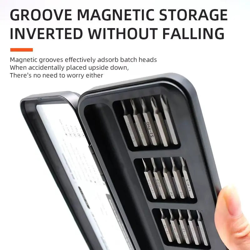NASAN Rechargeable Precision Screwdriver with 25 Bits